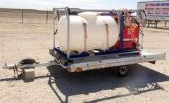 H-181 Portable Pressure / Steam Cleaner on Trailer