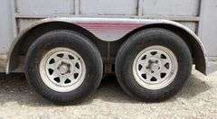 H-768 1993 C&B Horse Trailer