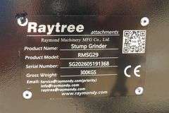 H-653 Raytree Stump Grinder