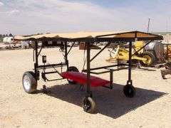 H-1056 Shaded Vegetable Picker Cart