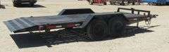 H-252 2013 Econoline Tilt Deck Car Hauler Trailer