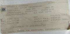 H-949 1992 Chevy Kodiak Box Truck