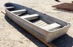 H-185  13' Aluminum Boat