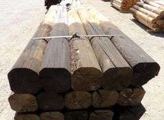 H-199 Wooden Fence Posts