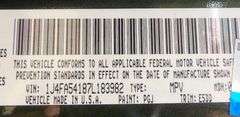 H-467 2007 JEEP Wrangler Sahara