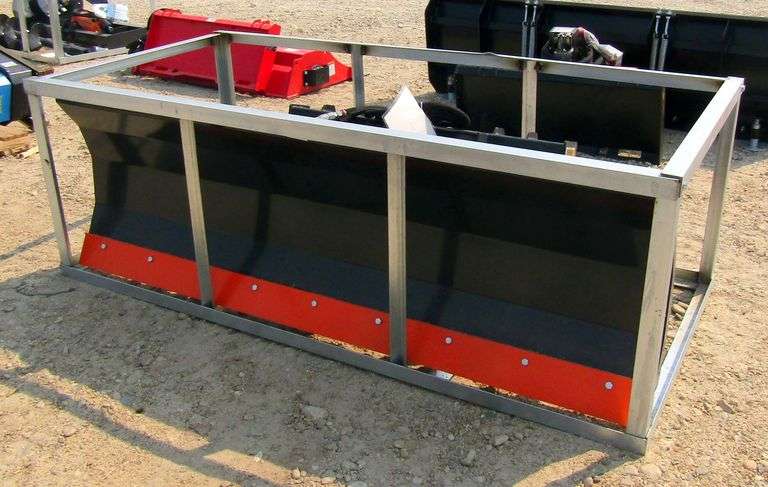 A-204  Unused Wolverine Skid Steer Plow