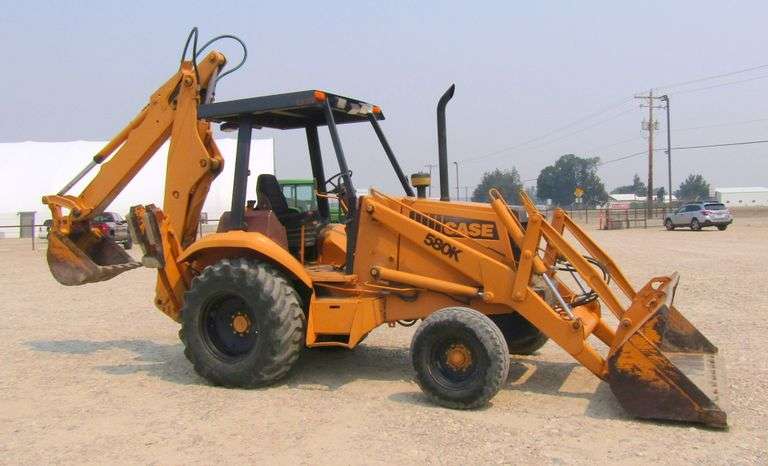 A-103 Case 580K Backhoe