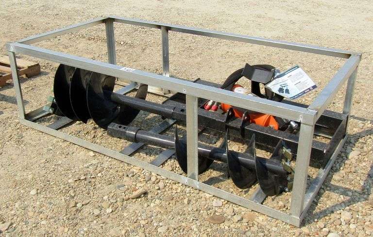 A-212  Unused Wolverine Skid Steer Auger (2)