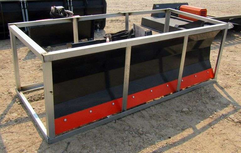 A-204  Unused Wolverine Skid Steer Plow