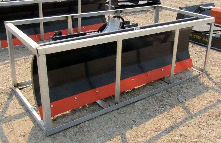 A-205  Unused Wolverine Skid Steer Plow