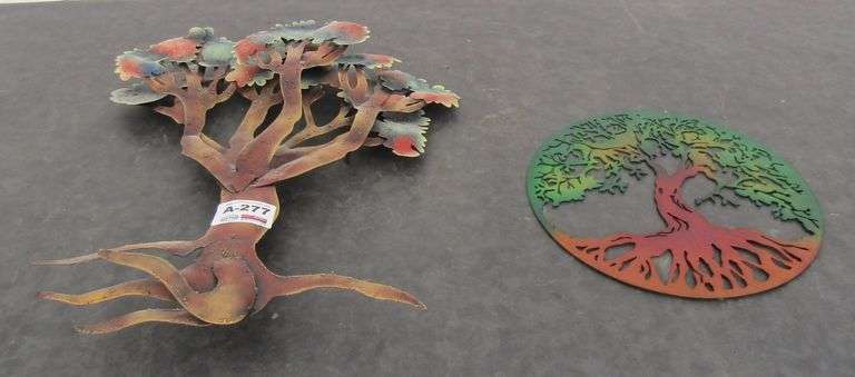 A-277 Metal Tree Art