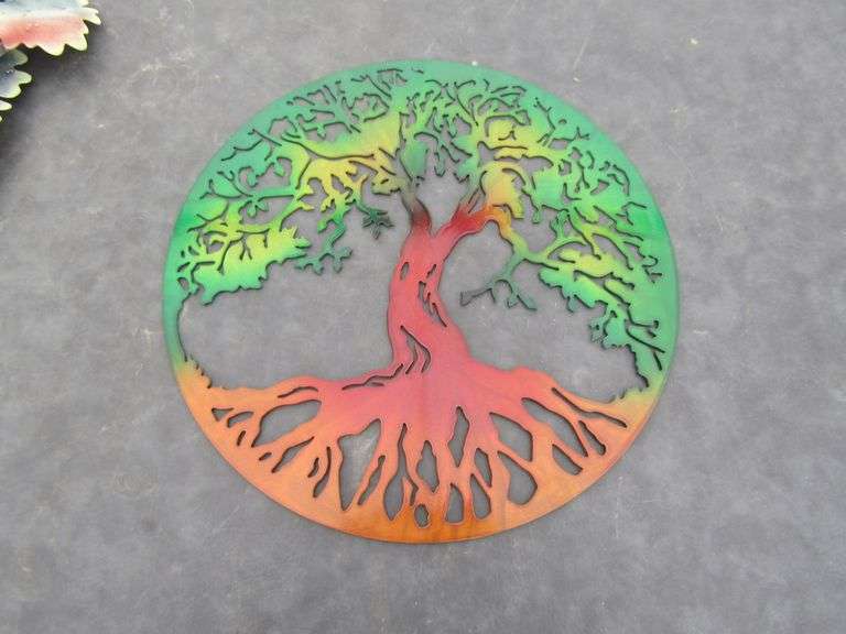 A-277 Metal Tree Art