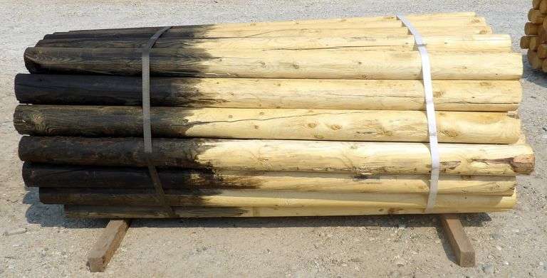 A-109 Wooden Fence Posts (50)