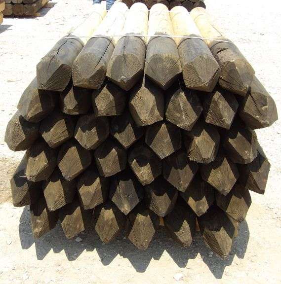 A-290 Pointed Fence Posts (40)
