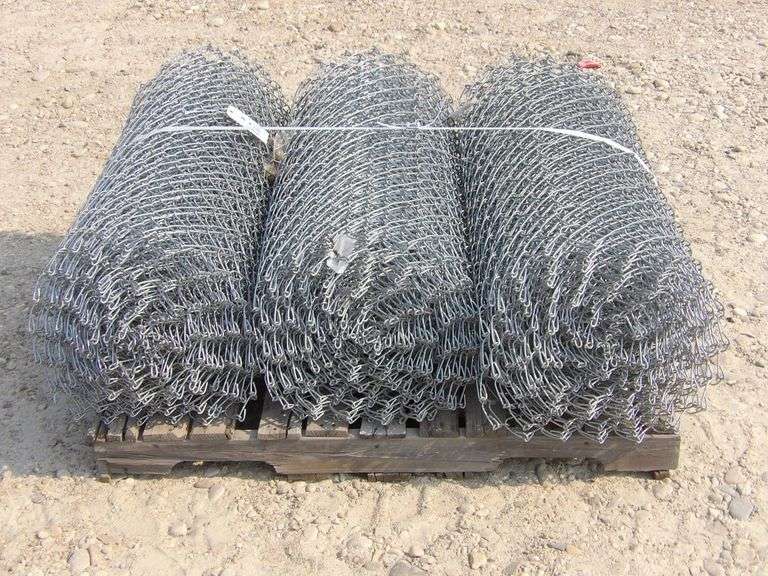 A-176 Unused Galvanized Chainlink Fencing
