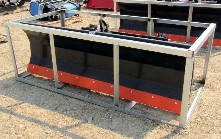 A-205  Unused Wolverine Skid Steer Plow