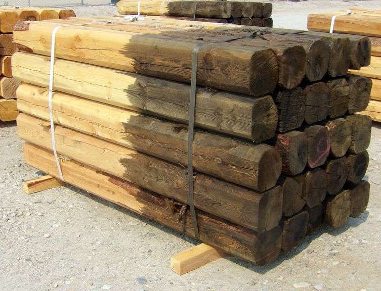 A-112 Wooden Fence Posts (25)