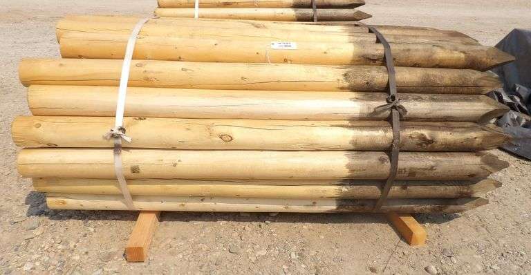 A-107 Wooden Fence Posts (50)