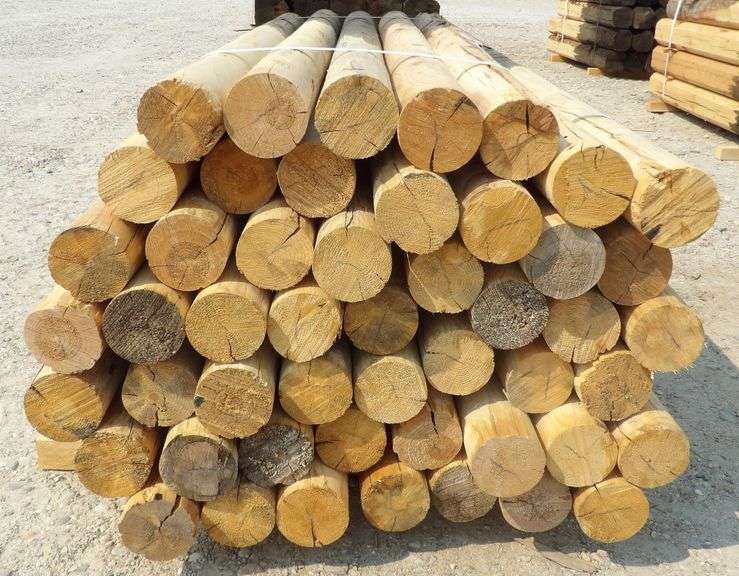 A-111 Wooden Fence Posts (50)