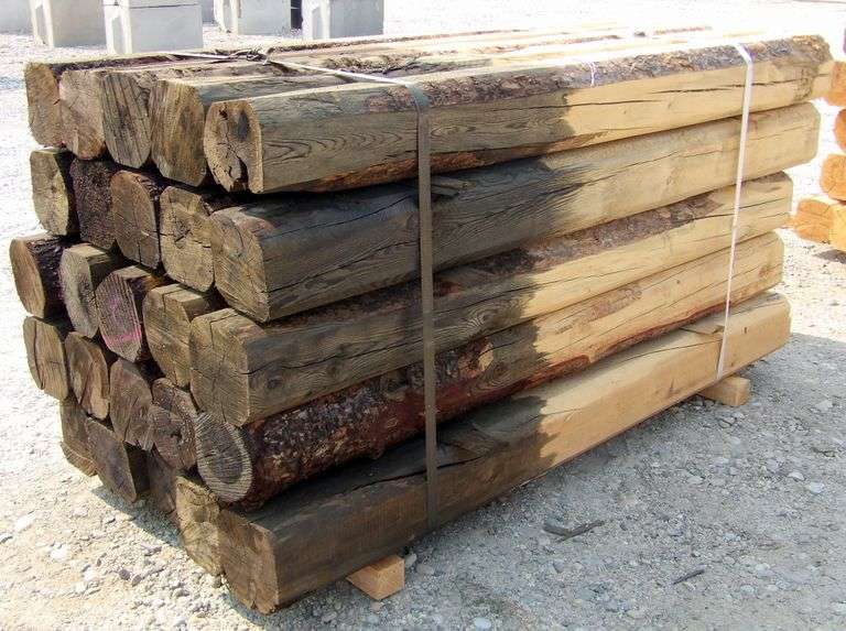 A-112 Wooden Fence Posts (25)