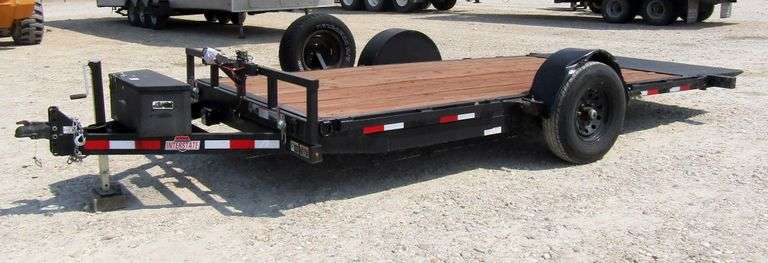 A-244 2024 Interstate Tilt Deck Utility Trailer