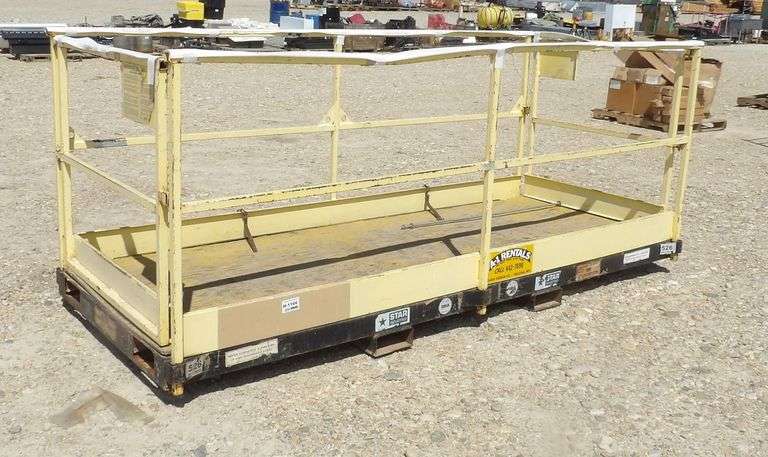 H-1166 Star Forklift Man Basket