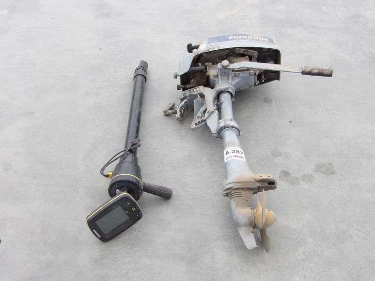 A-287 Boat Motor/Fish Finder