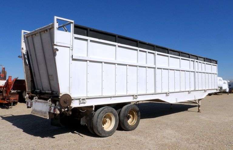 H-1355  1980 IMCO Live Bottom Trailer