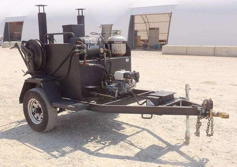 A-263 Lee Boy Tack Pot Tar Trailer