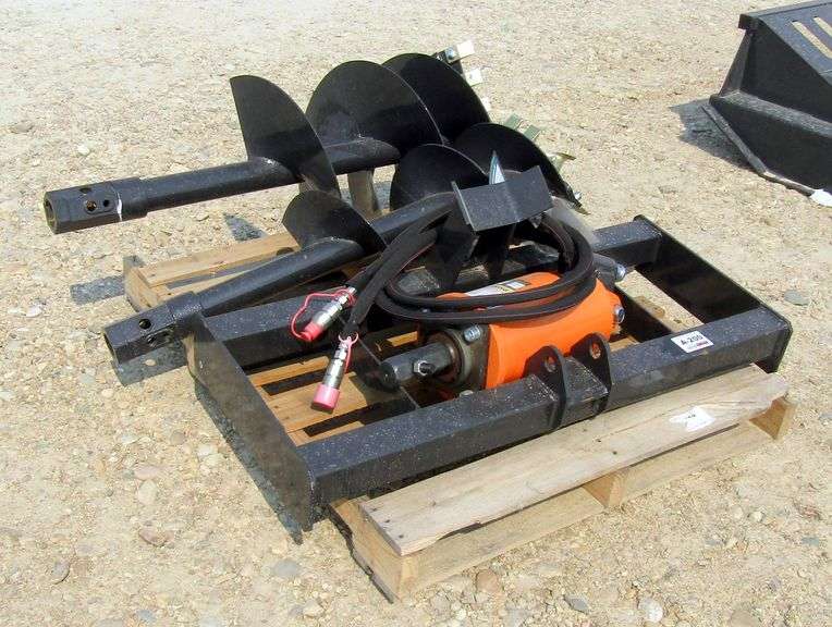 A-200 Unused Wolverine Skid Steer Auger (2)