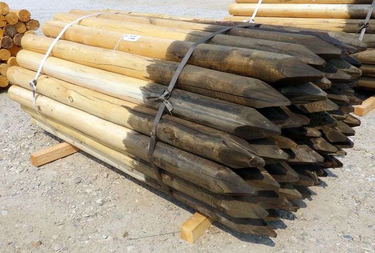 A-107 Wooden Fence Posts (50)