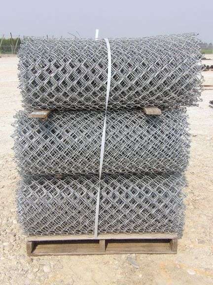 A-175 Unused Galvanized Chainlink Fencing
