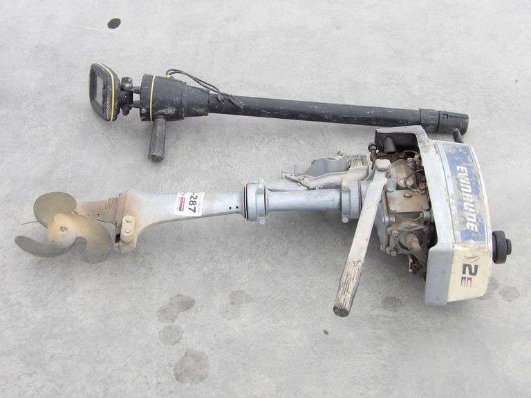 A-287 Boat Motor/Fish Finder