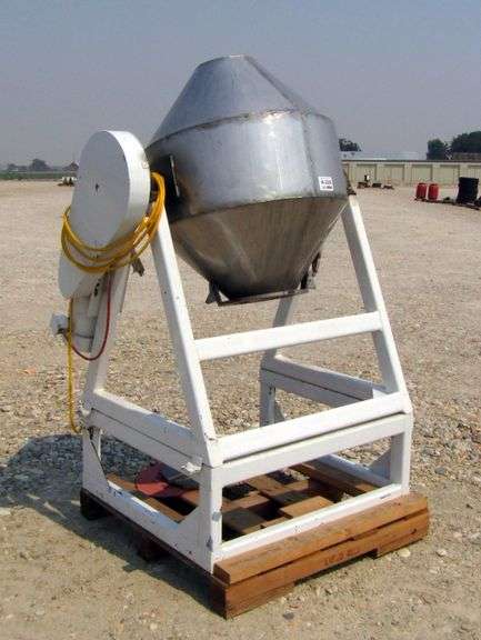 A-220 Electric Stainless Steel Drum Mixer