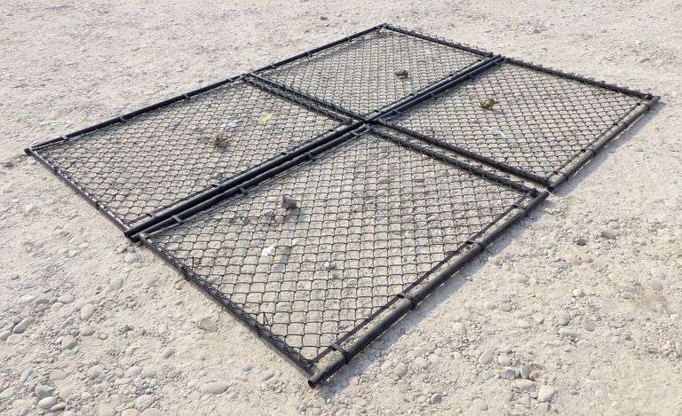 A-188 Double Drive Metal Chainlink Gates