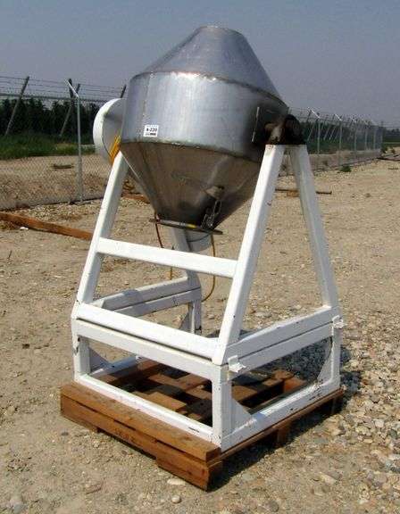 A-220 Electric Stainless Steel Drum Mixer