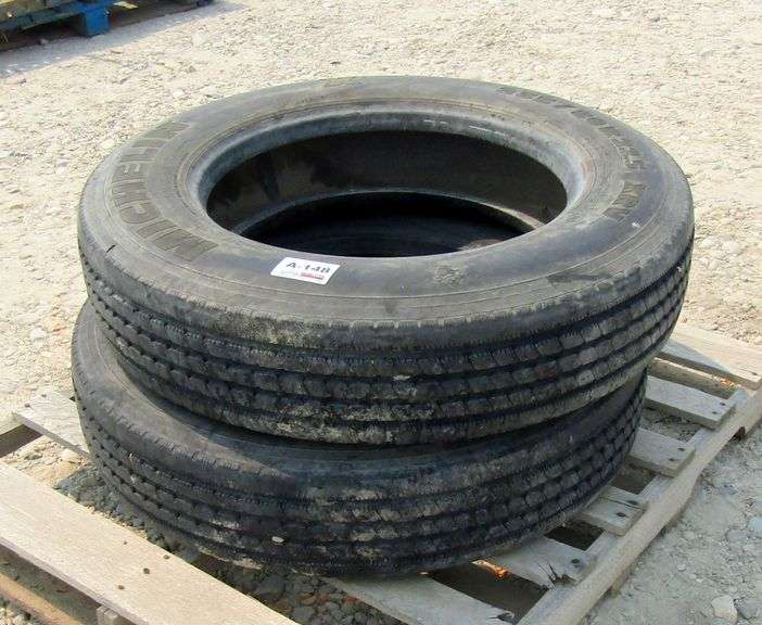 A-148 Michelin Truck Tires (2)