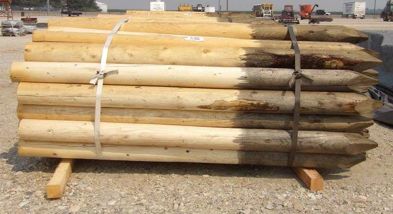 A-106 Wooden Fence Posts (50)