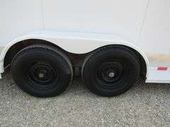 A-118 1983 Blake Stock Trailer