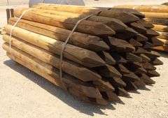 A-297 Pointed Fence Posts (50)