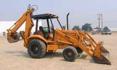 A-103 Case 580K Backhoe