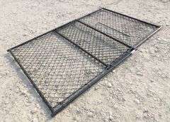 A-179 Unused Black Metal Chainlink Gates