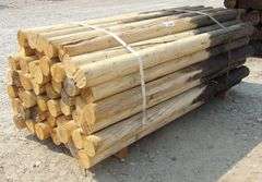 A-111 Wooden Fence Posts (50)