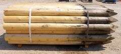A-290 Pointed Fence Posts (40)