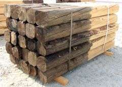 A-114 Wooden Fence Posts (25)