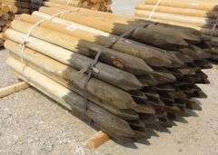 A-106 Wooden Fence Posts (50)
