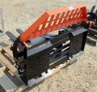A-211  Unused Wolverine Hydraulic Skid Steer Pallet Forks