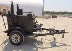 A-263 Lee Boy Tack Pot Tar Trailer
