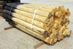 A-109 Wooden Fence Posts (50)