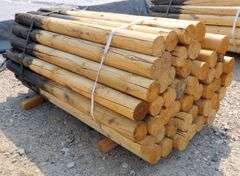 A-107 Wooden Fence Posts (50)